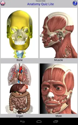 Anatomy Quiz Lite android App screenshot 7